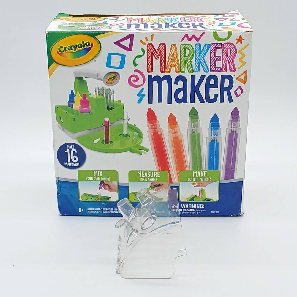 Crayola Marker Maker Replacement Pieces: Left Lid / Cover / Marker Holder